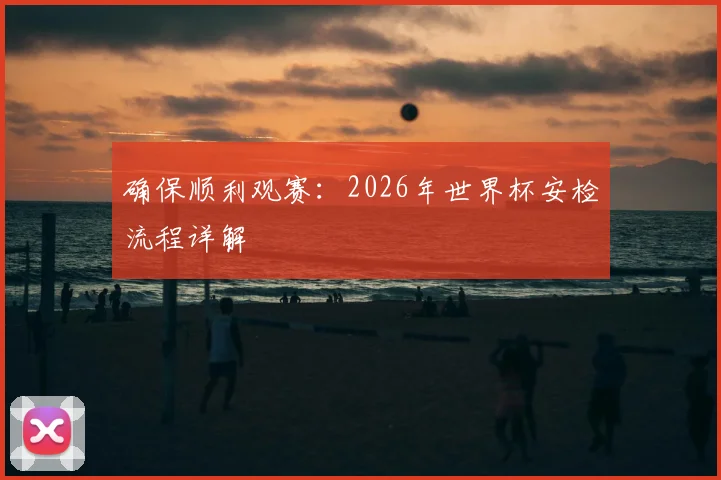 确保顺利观赛：2026年世界杯安检流程详解